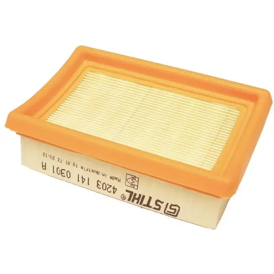Filtro de Aire STIHL para Soplador BR 420 y Atomizador SR 420. Código: 42031410301 o 4203 141 0301
