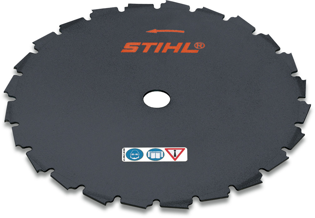 Sierra Circular 225-24 STIHL, dientes tipo cincel. Código: 41107134204 / 4110 713 4204