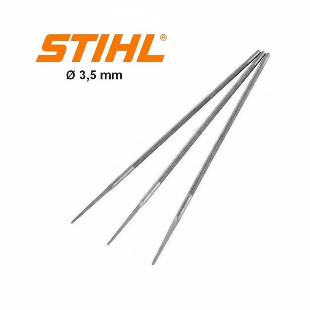 Lima Stihl Redonda de 3,5 mm. Código: 56057733506 o 5605 773 3506