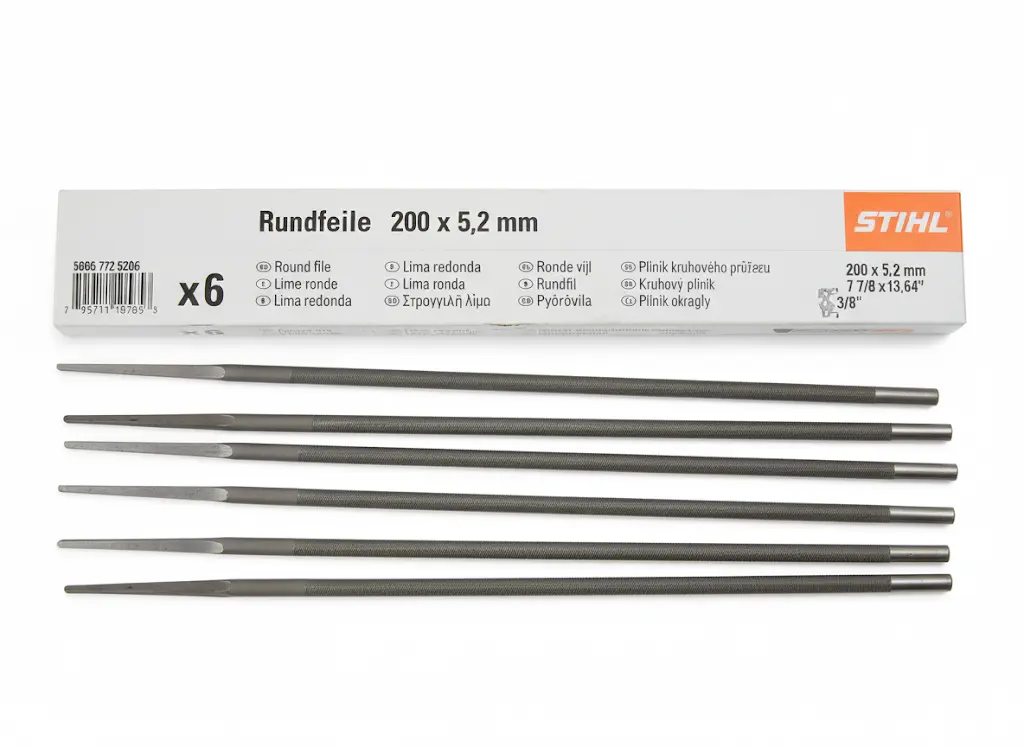 Lima Redonda 5,2 mm Stihl. Código: 56057725206 o 5605 772 5206