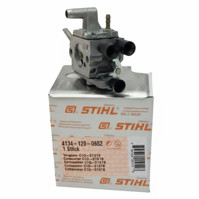 Carburador C1Q-S161A STIHL para FS 120, BT 120 y BT 121. Código: 41341200652 o 4134 120 0652
