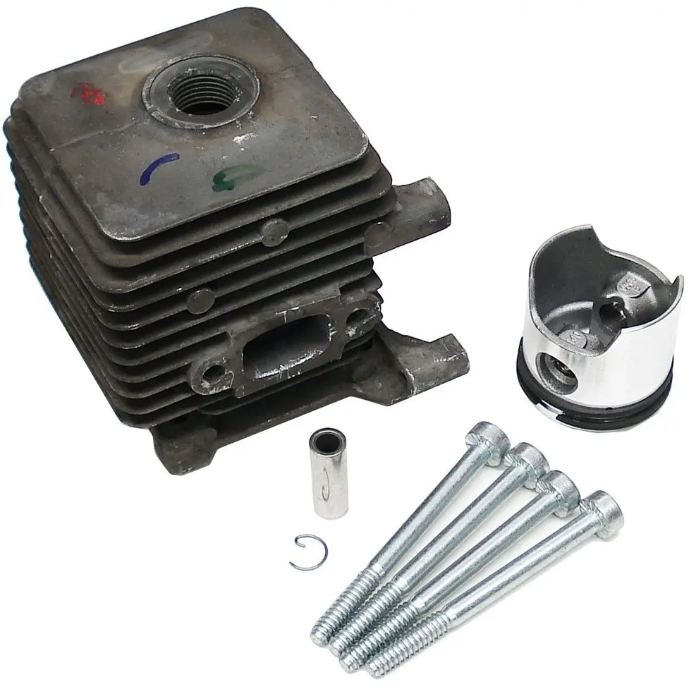 Cilindro con pistón Ø 34 mm STIHL para BG 55, BG 85, BT 45. Código: 41400201202 / 4140 020 1202