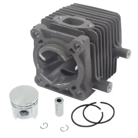 Cilindro con Pistón Ø 34 mm STIHL para Motoguadaña FS 85. Código: 41370201203 / 4137 020 1203