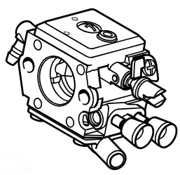 Carburador de Motosierra 1119/12 para Stihl MS 382. Código:  11191200612 o 1119 120 0612
