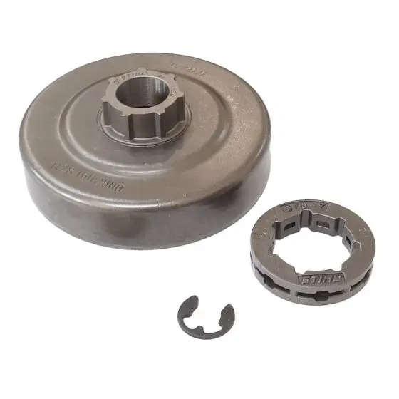 Juego Piñon cadena tipo anillo 3/8" 7d Stihl