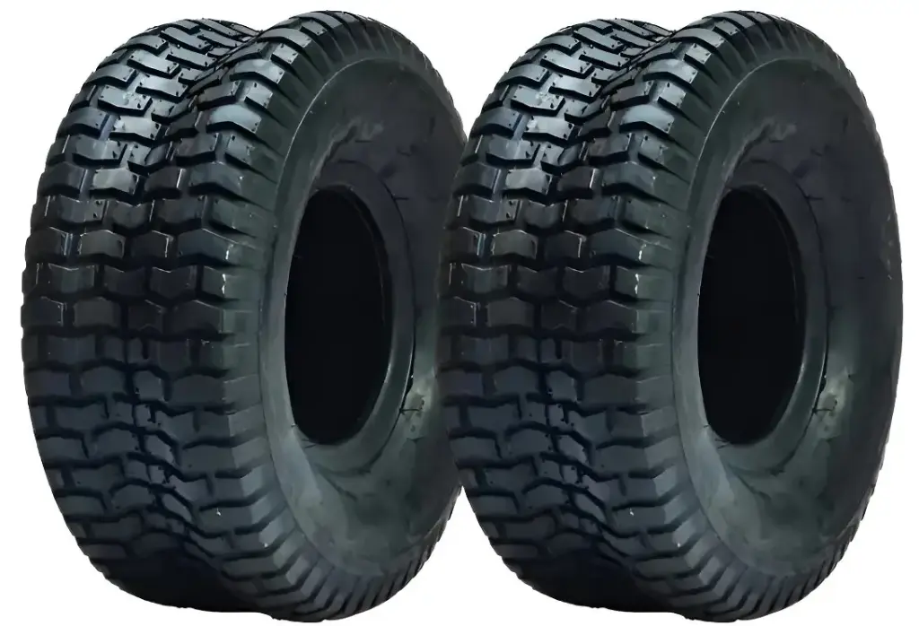 Neumático 15x600-6 4 Telas para Tractor Cortacésped